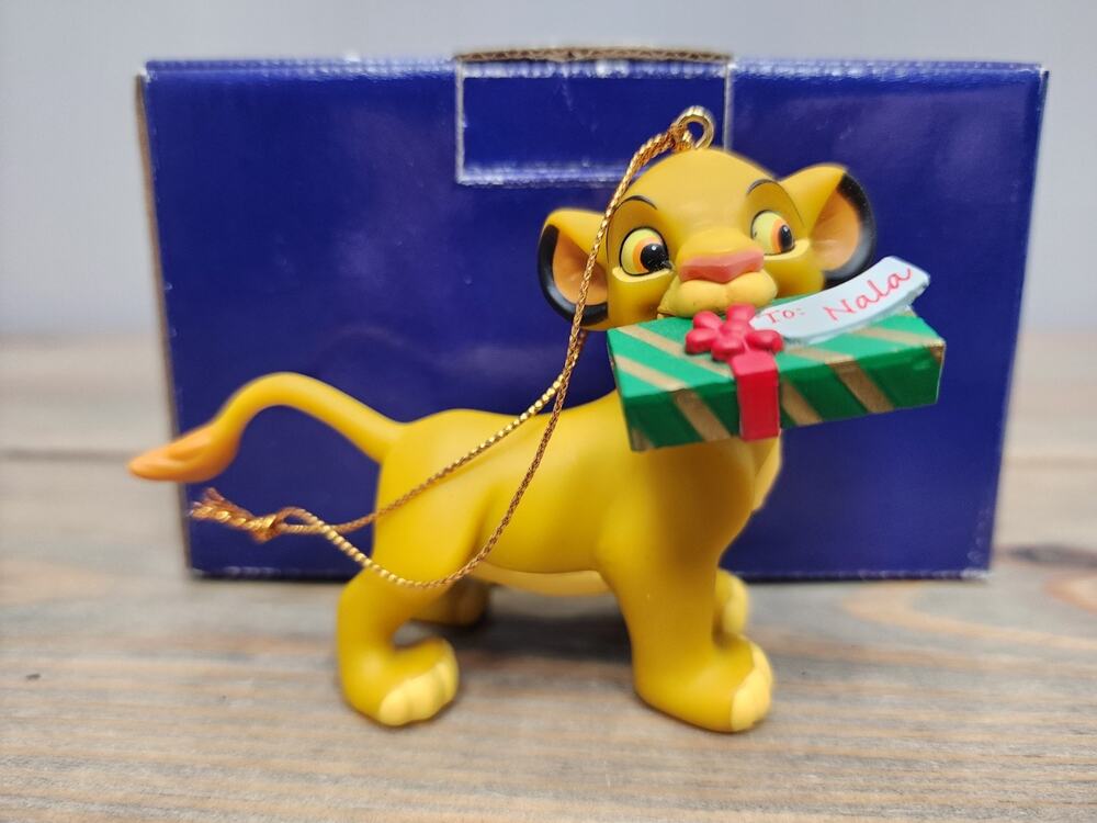 Vintage Simba From Disney's The Lion King Grolier President's Ed. Ornament